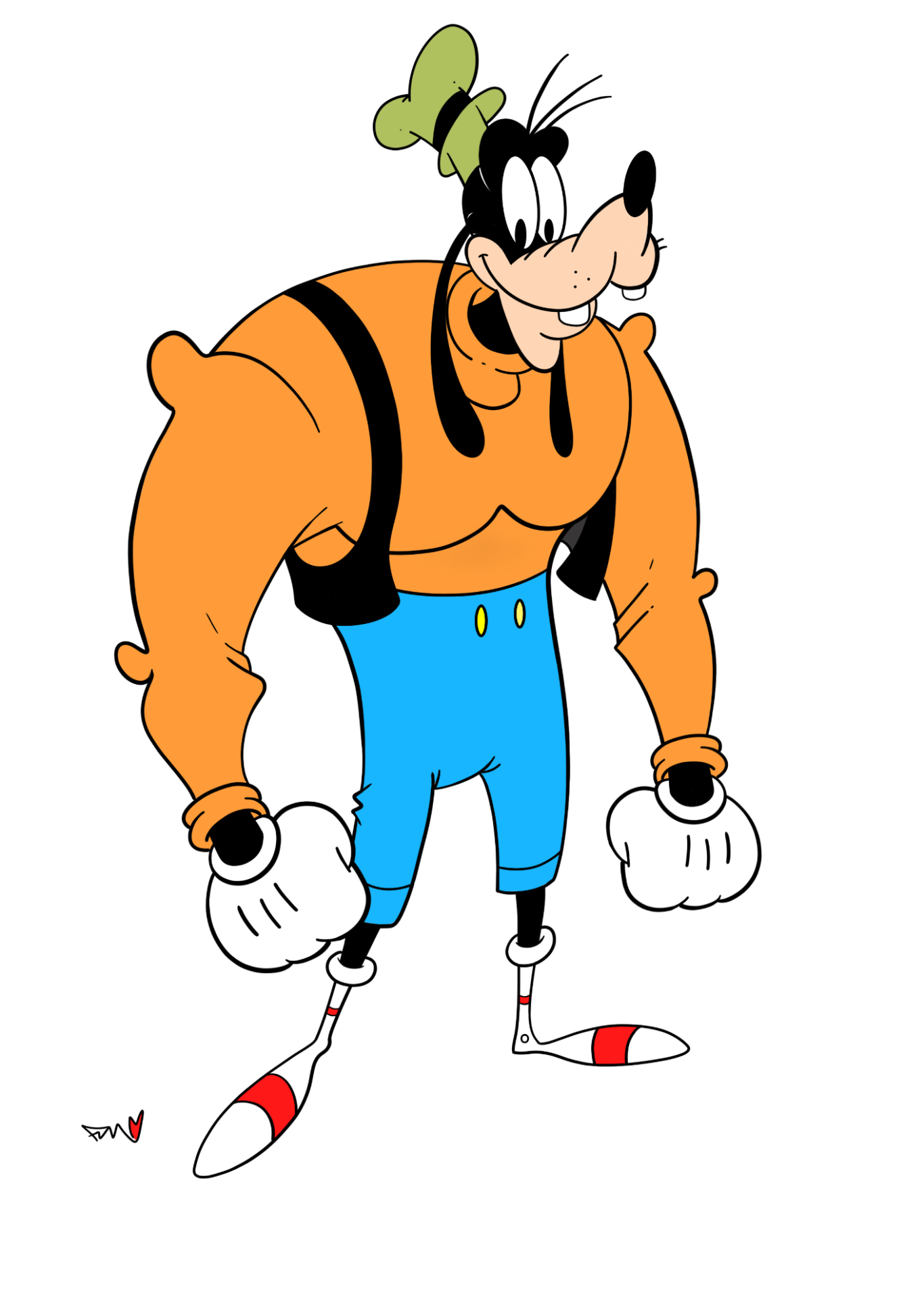Buff Goofy Sketch