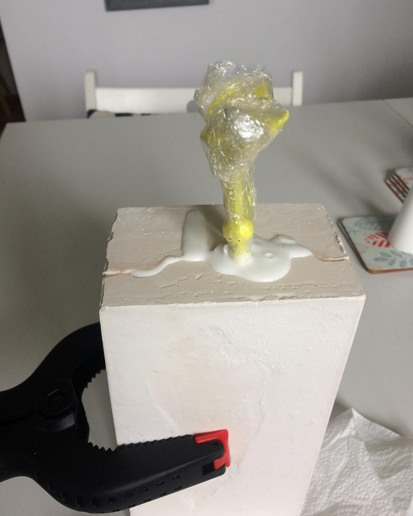 Casting and Moulding Adult Seagull Body