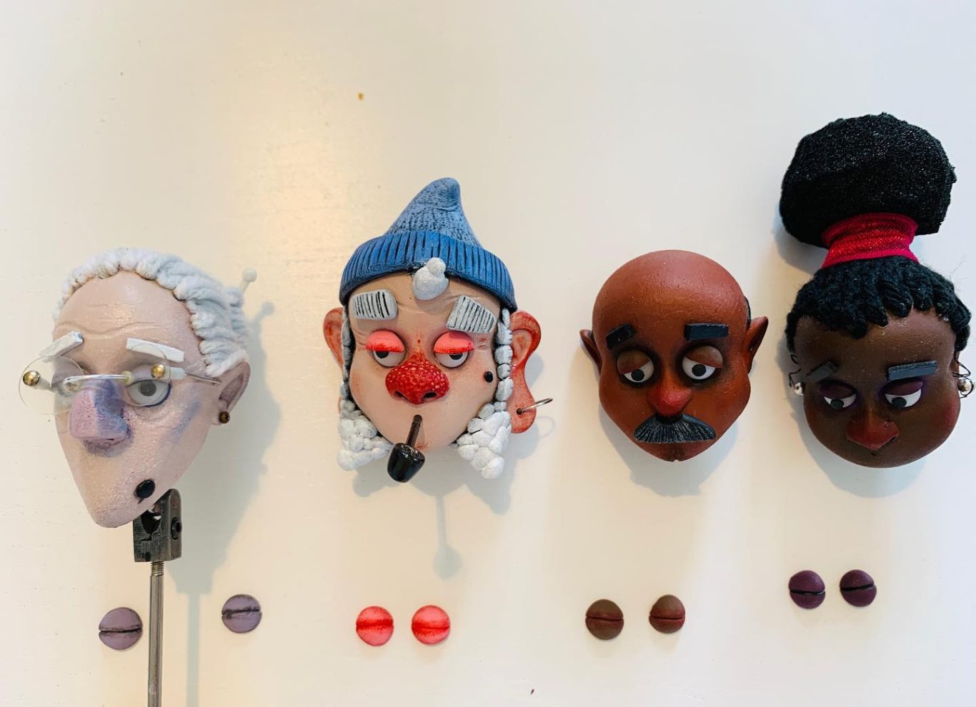 Four Characters Finished