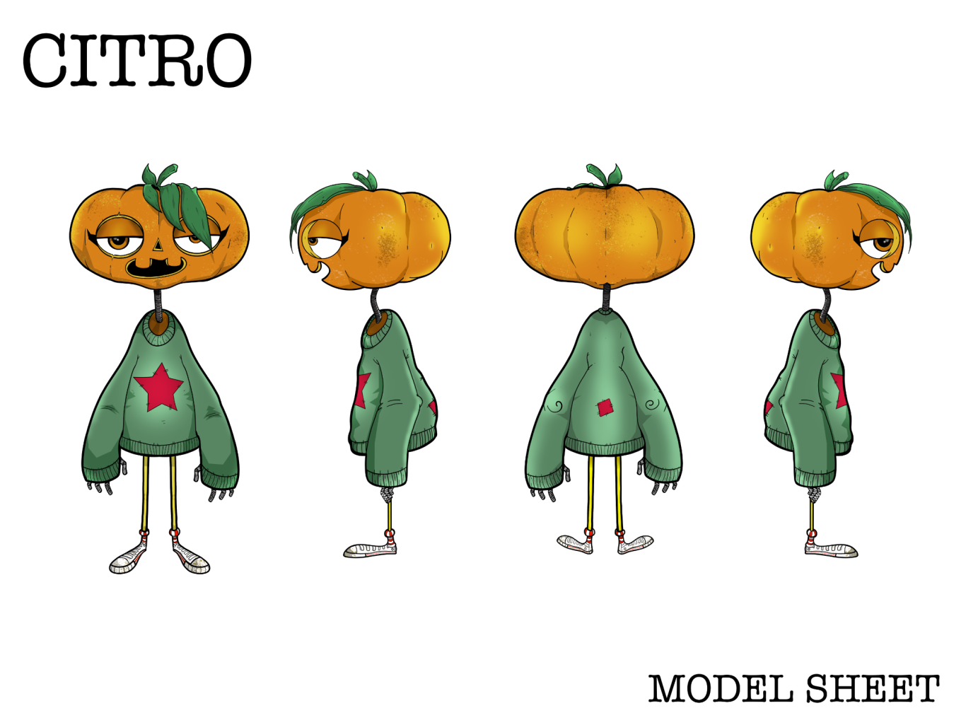 Citro Turnaround Model Sheet