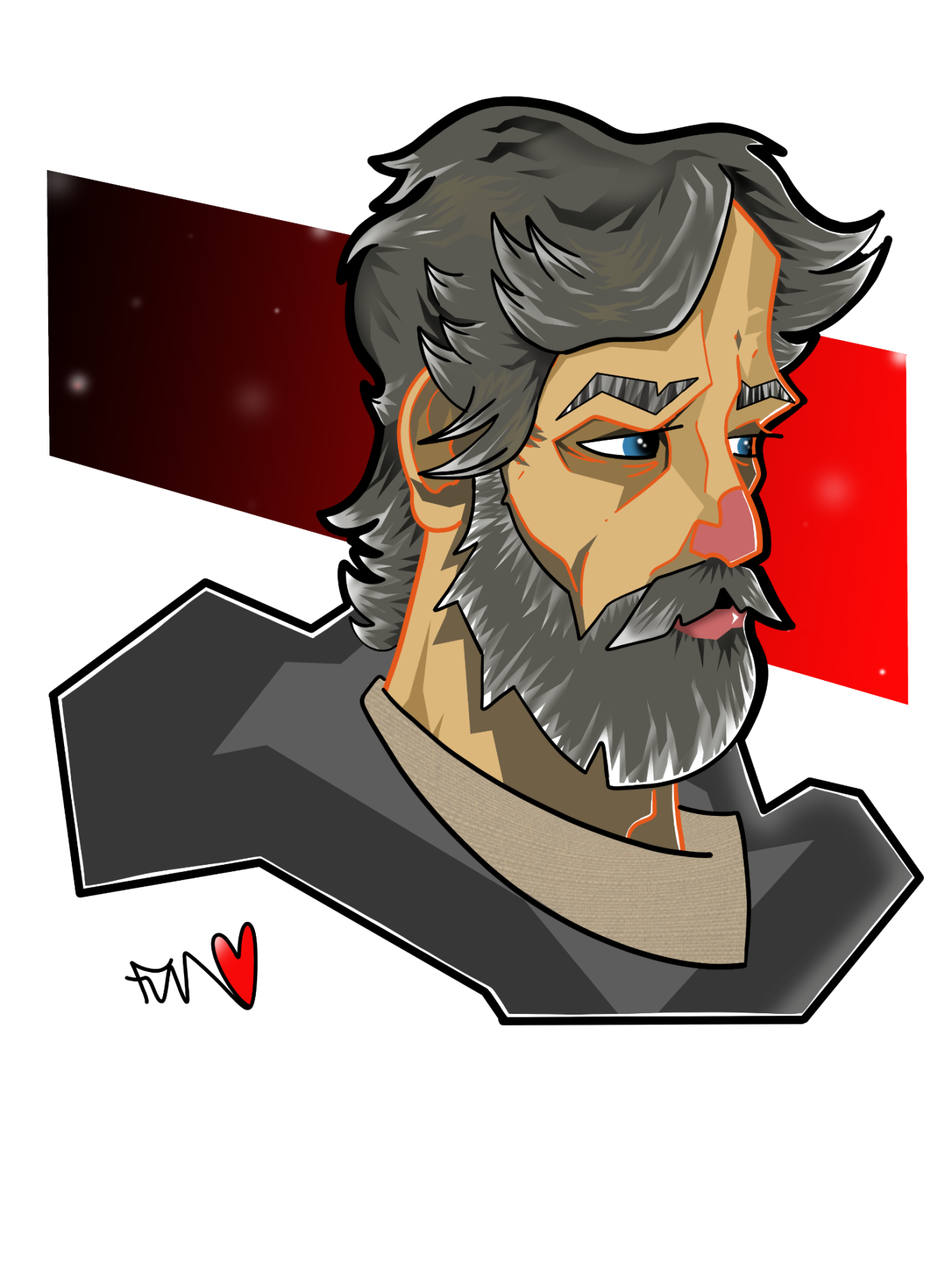 Luke Skywalker Sketch
