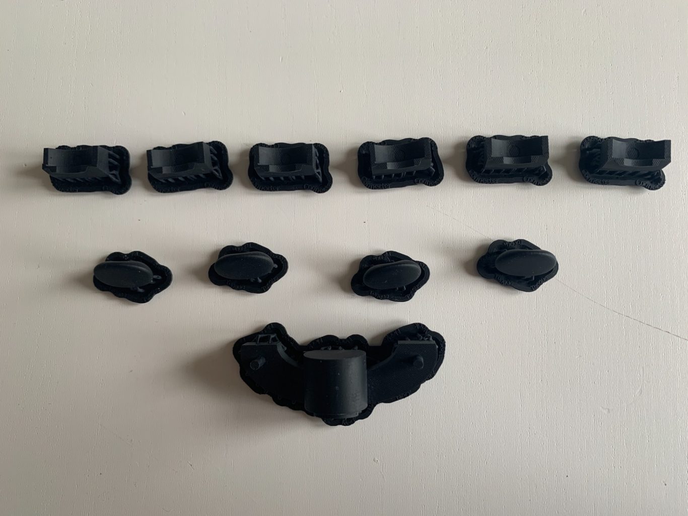 3D Printed Resin Neck connector and Tongue