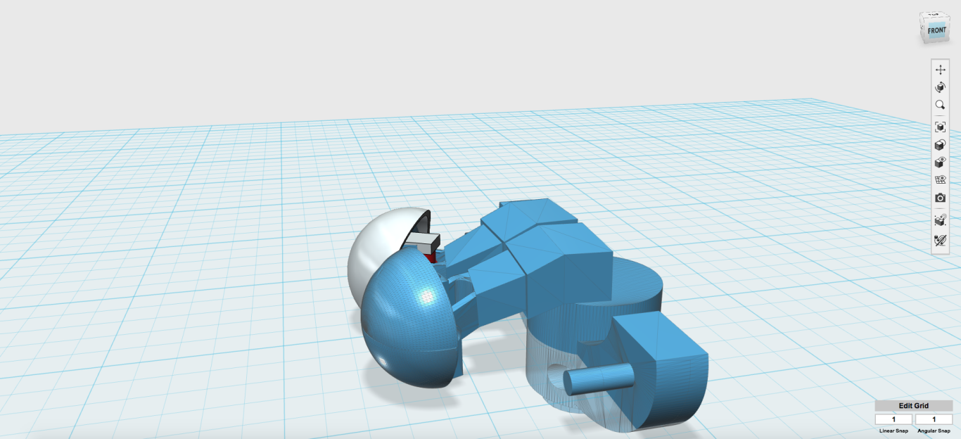 Eye and arm holder