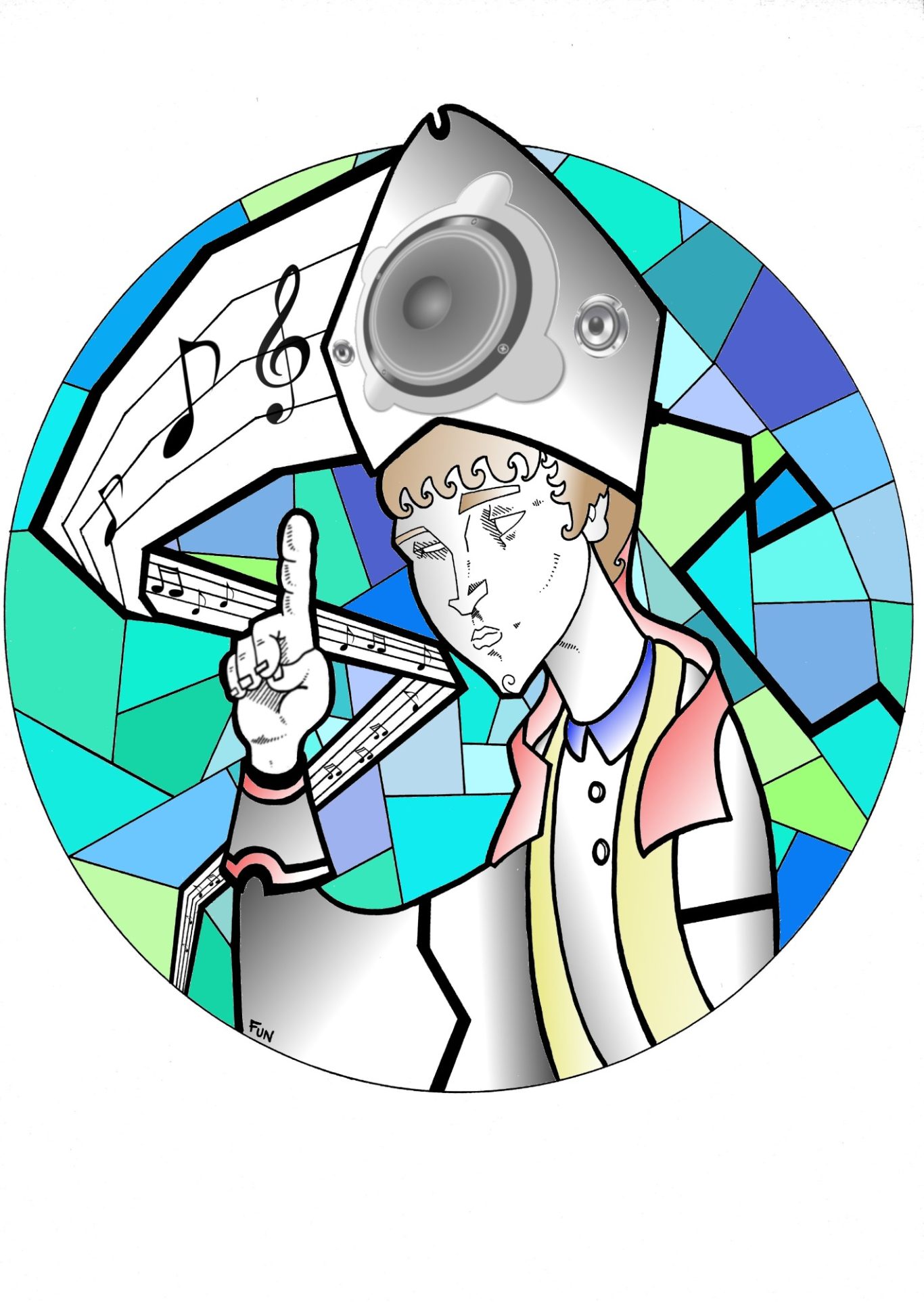 Chris Andrews Album Concept Sketch