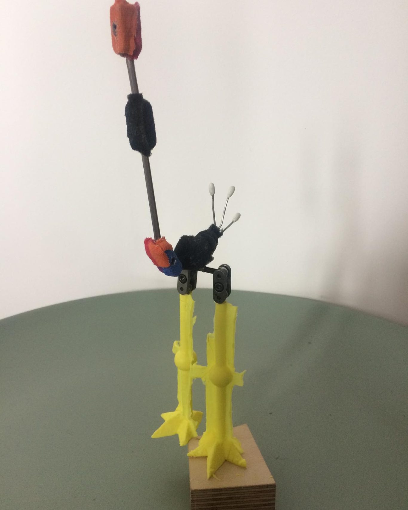 Adult Seagull Armature with Silicone Legs