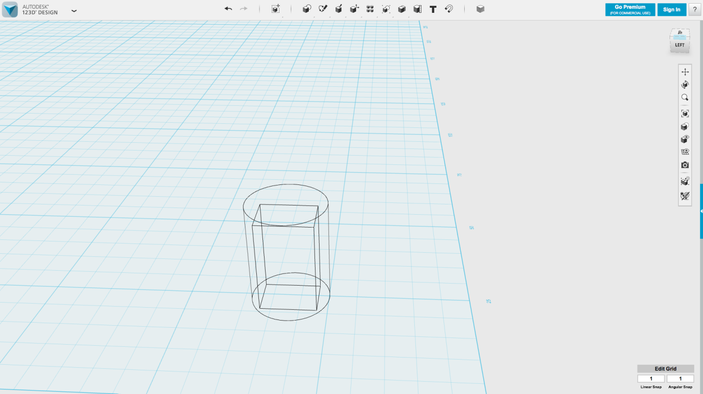 Wireframe View of Neck Connector
